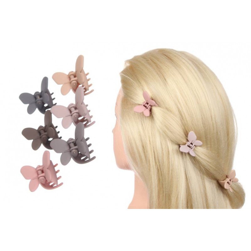 Краб для волос пластиковый 2,5см 1-204971