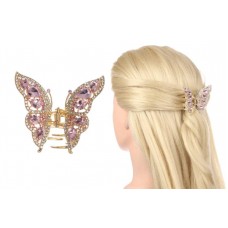 Краб для волос металлический 