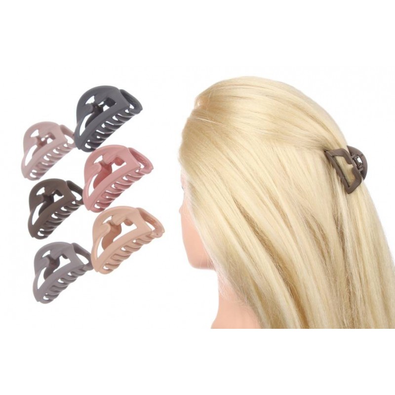 Краб для волос пластиковый 4,5см 1-205022