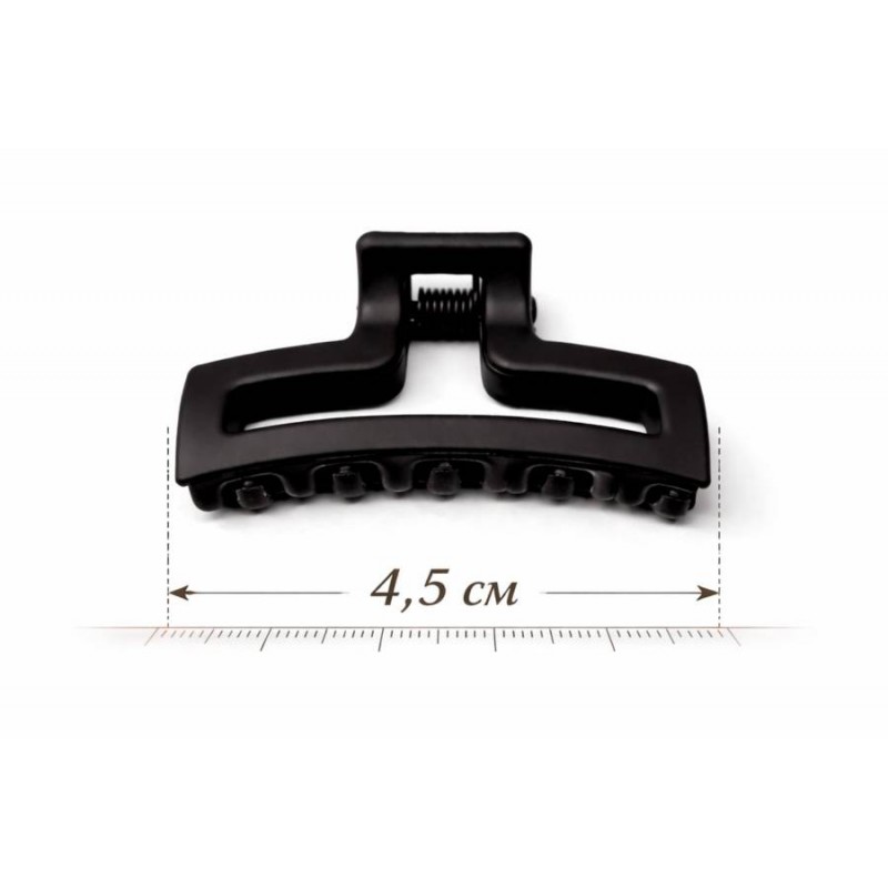 Краб для волос пластиковый 4,5см 1-217193