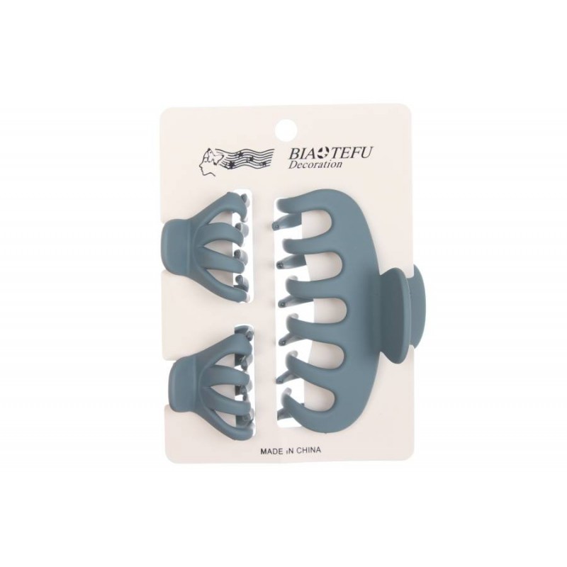 Набор краб для волос 9см+2 по 4см 1-210002