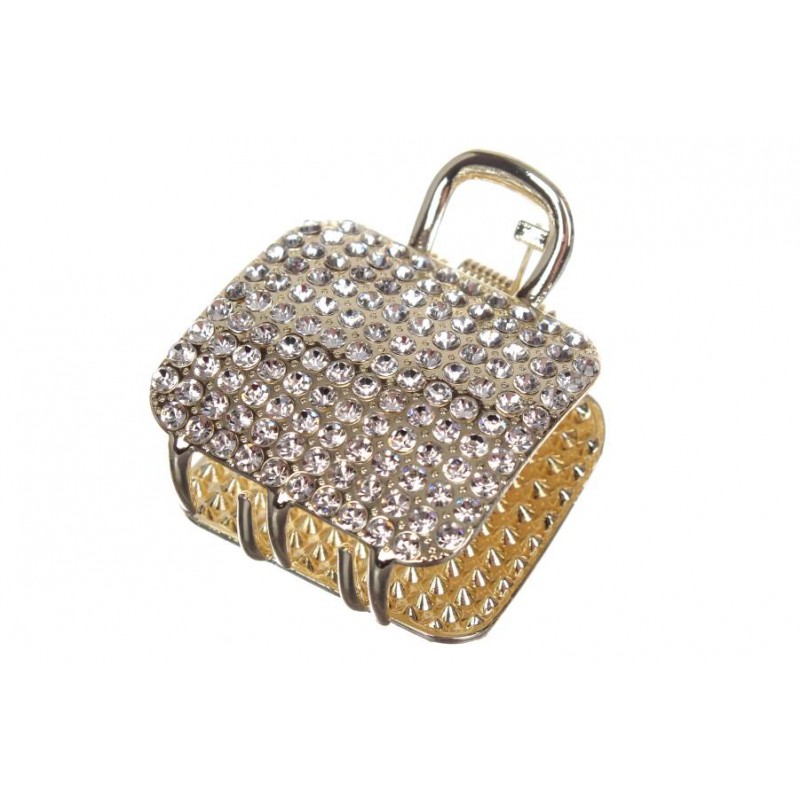 Краб для волос металлический 