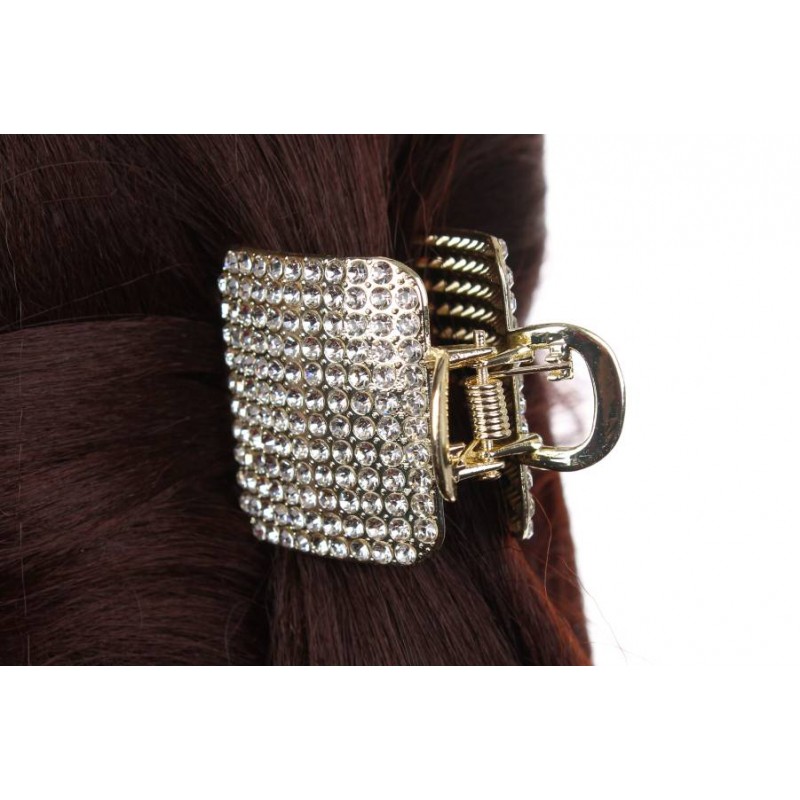 Краб для волос металлический 