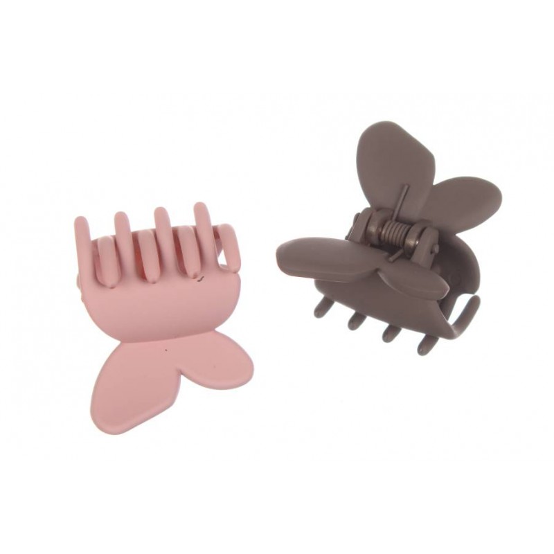 Краб для волос пластиковый 2,5см 1-204971