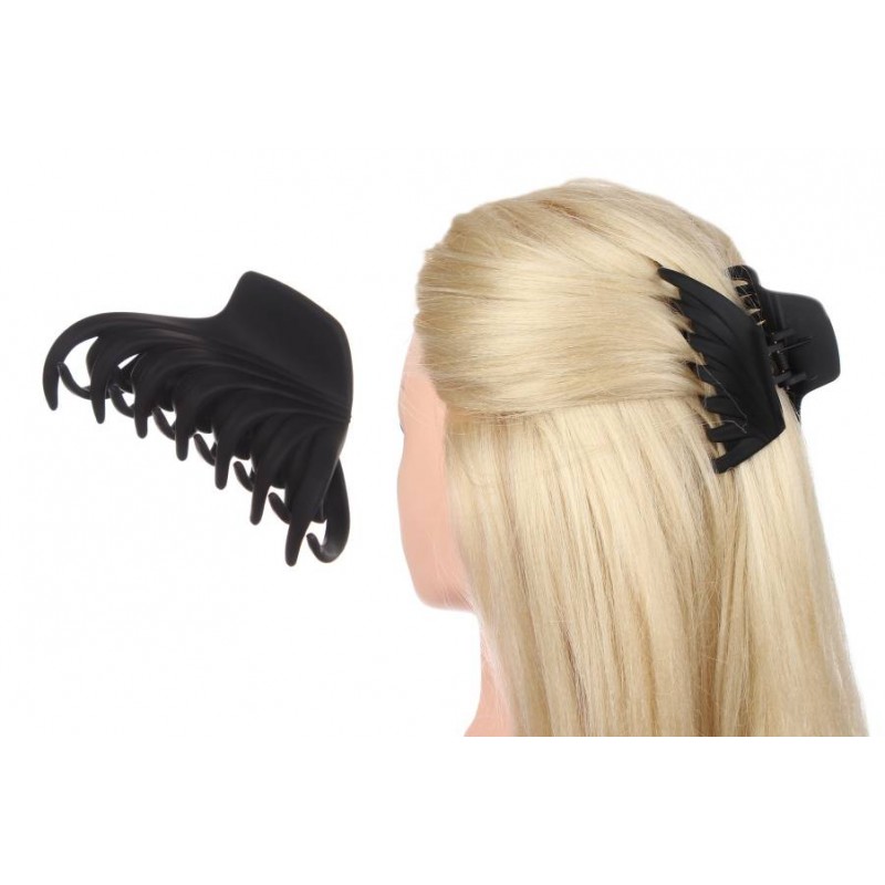 Краб черный матовый 8см 1-199819