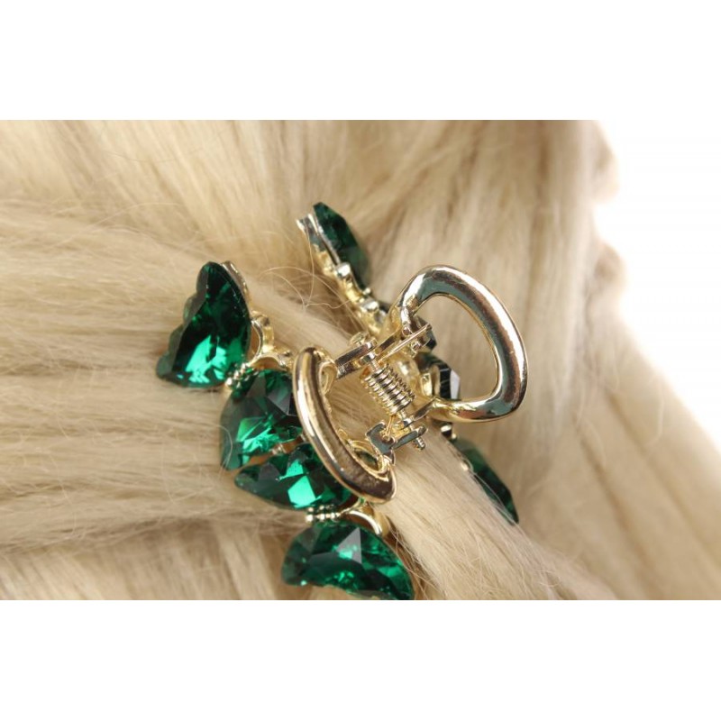 Краб для волос металлический 