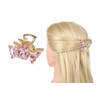 Краб для волос металлический 