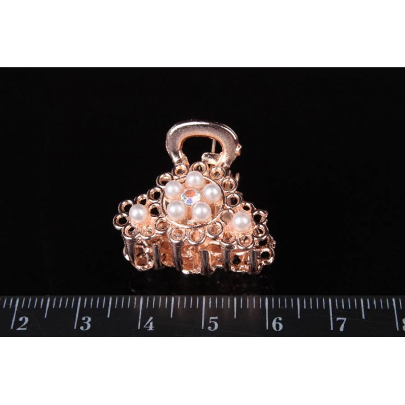 Краб металлический 2,5см золото 1-188011