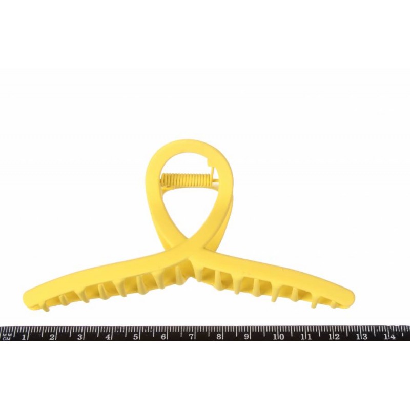Краб для волос желтый 1-192988