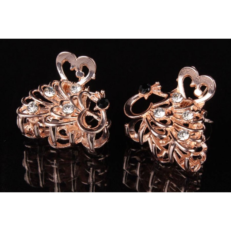 Краб металлический 2,5см золото 1-187946