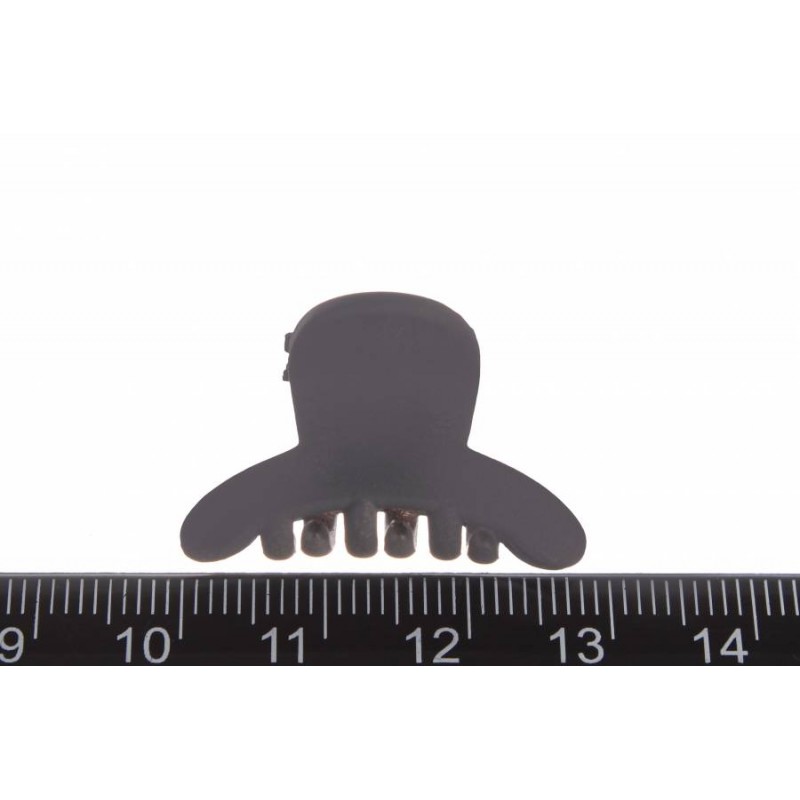 Краб для волос пластиковый маленький 2,5см 1-202441