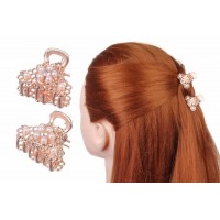 Краб металлический 2,5см золото 1-188011