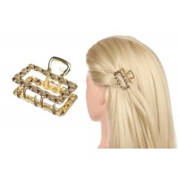 Краб металлический золото сталь 4,5см 1-206074