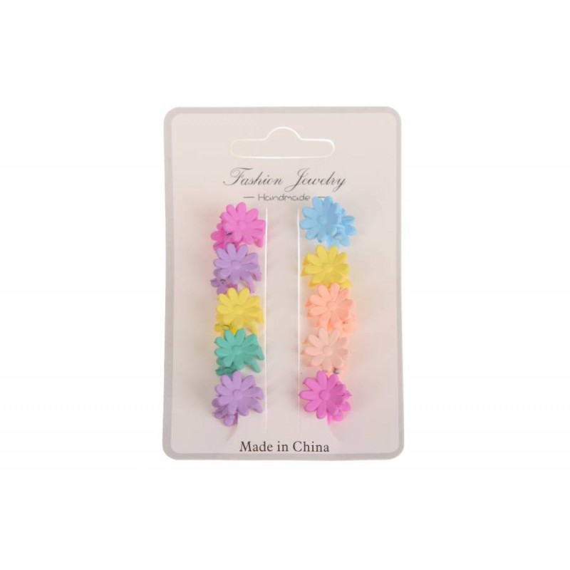 Краб для волос пластиковый маленький 1-202205