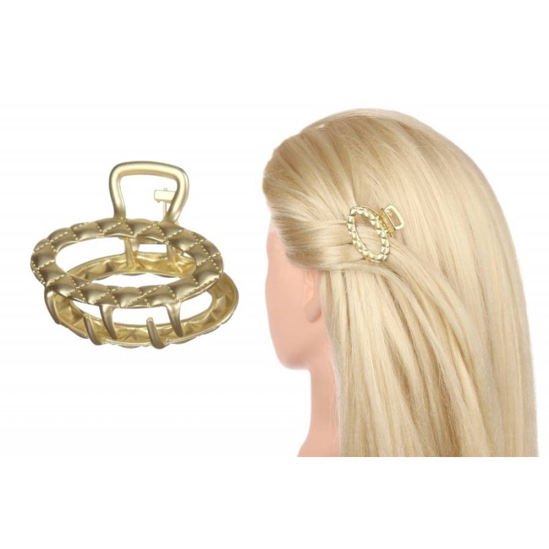 Краб металлический золото матовый 4,5см 1-206104