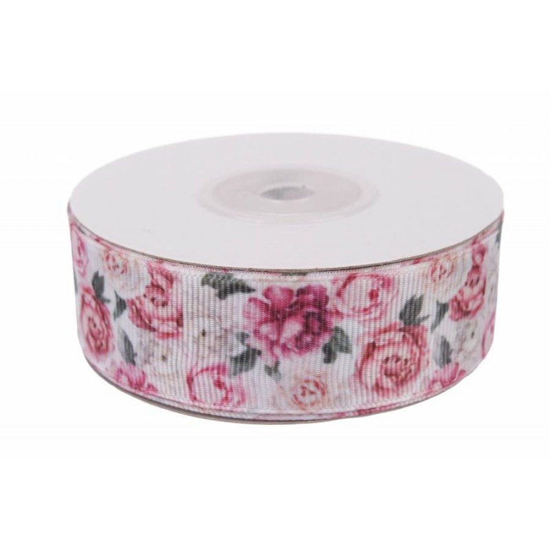 Лента репсовая декоративная (2,5см х 18м)  5-75508