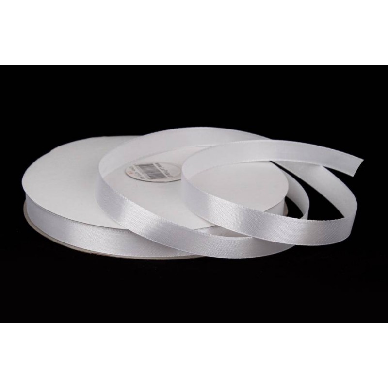 Лента атласная 12мм-91,4м(01) 58-10000