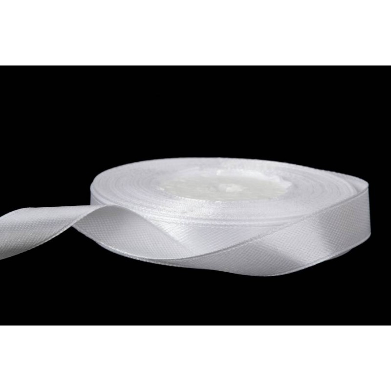 Ленточка атлас 12мм-23м(01) 58-414