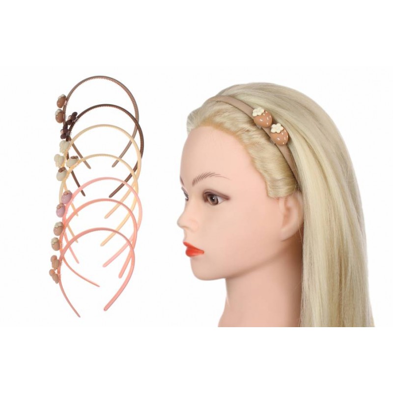 Ободок пластиковый детский 0,8см 1-201727