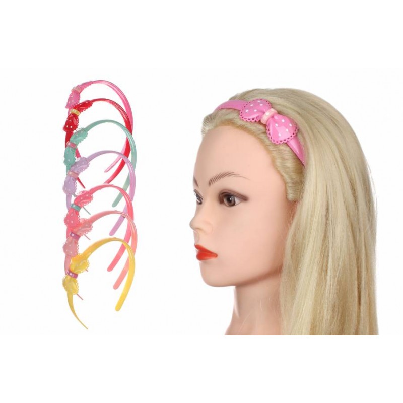 Ободок пластиковый детский 0,8см 1-201741