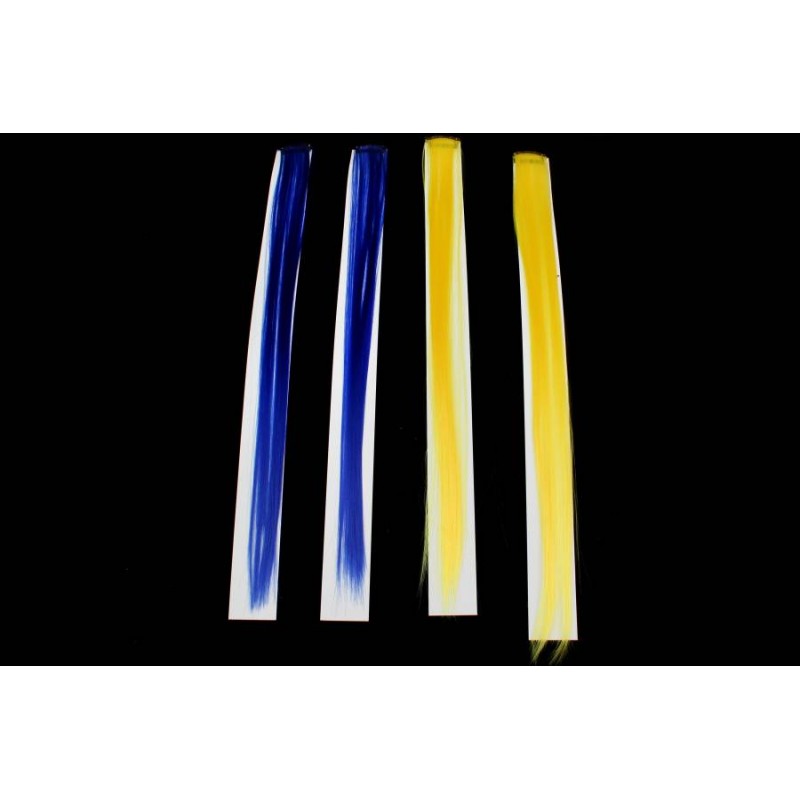 Пряди желто-голубые 1-201819