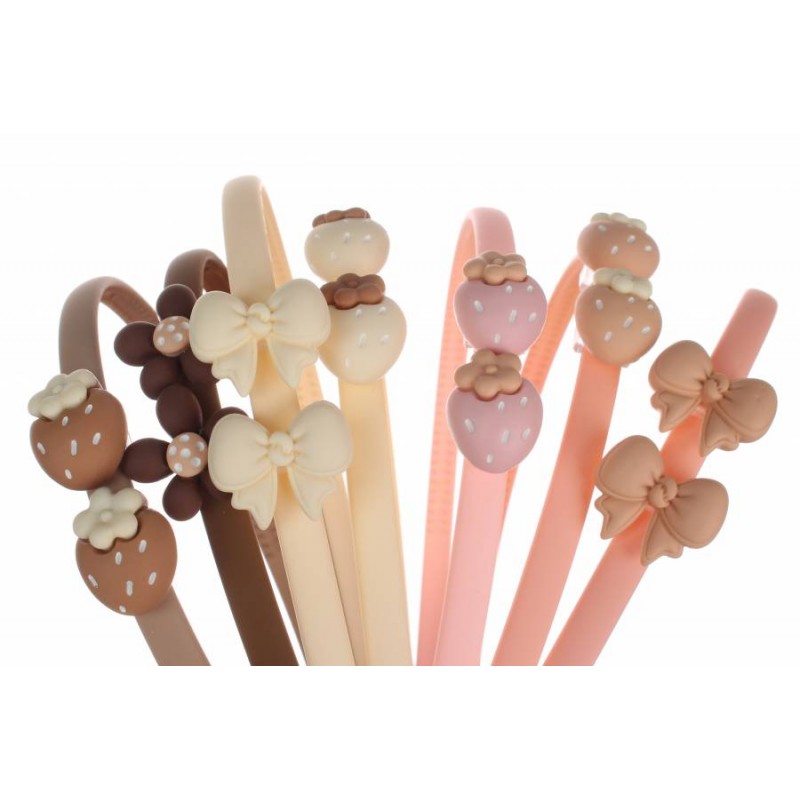 Ободок пластиковый детский 0,8см 1-201727