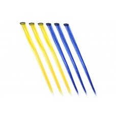 Пряди желто-голубые 1-201819