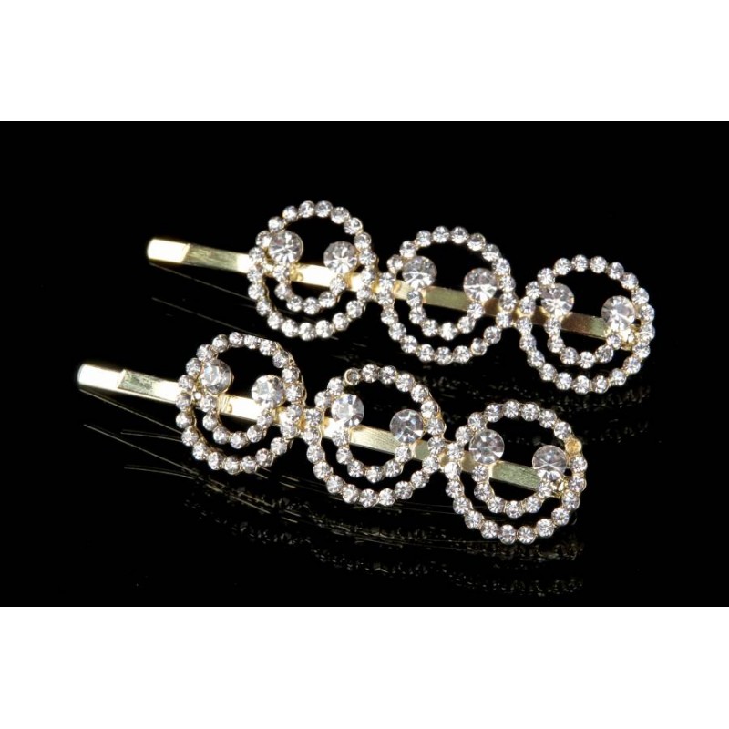 Заколка невидимка (золото)