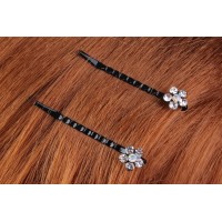 Невидимка черная 3,5см 1-188141