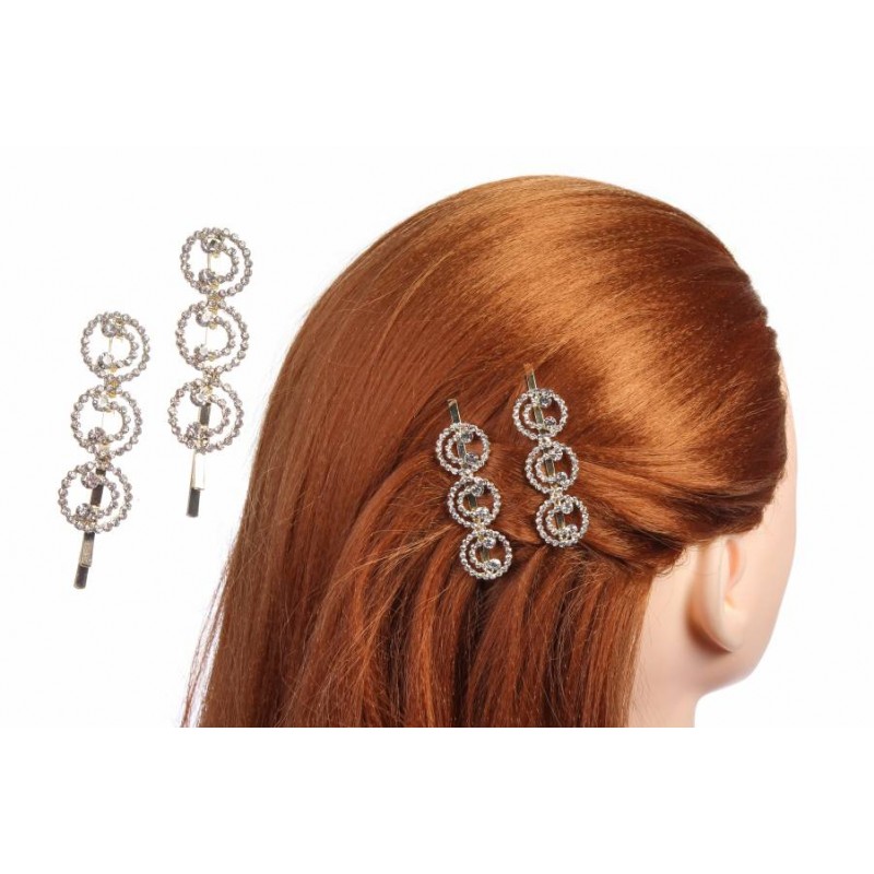 Заколка невидимка (золото)