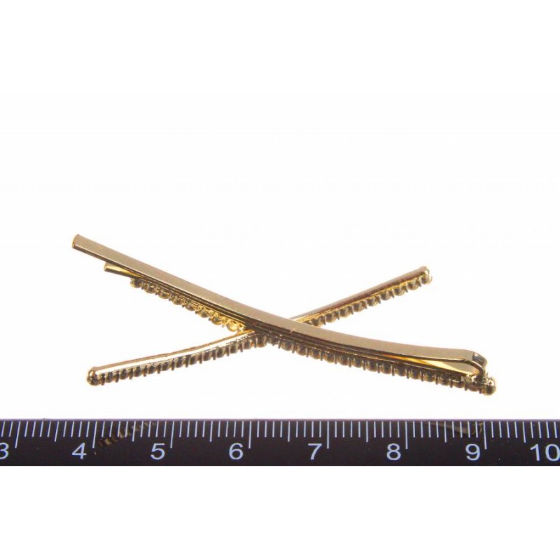 Набор невидимок золото 5см 1-197822