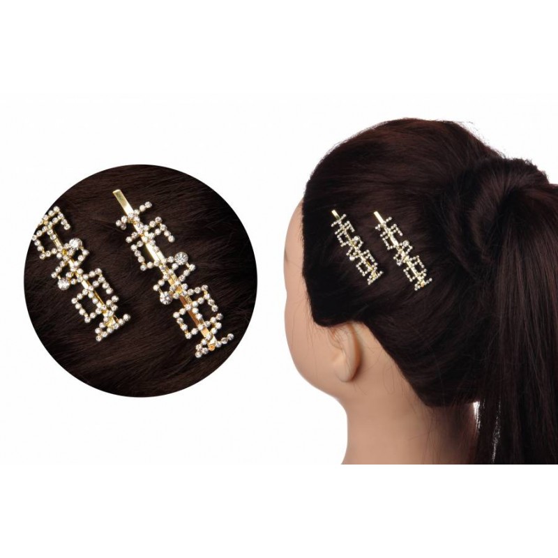 Заколка невидимка (золото)