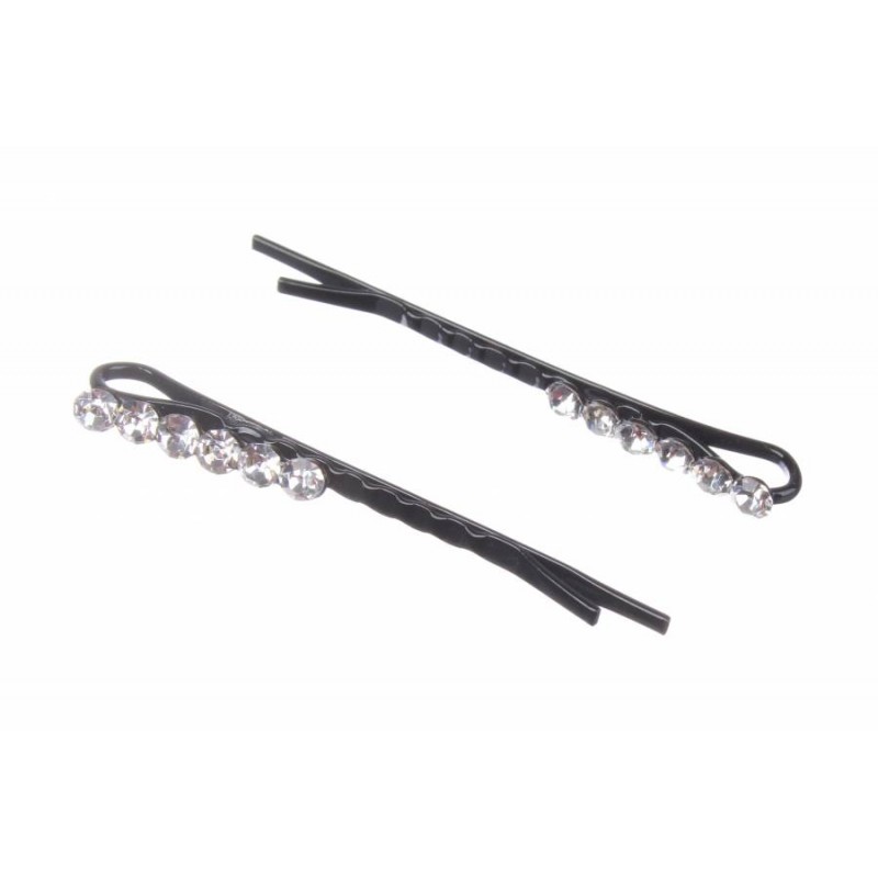 Невидимка черная 3,5см 1-188189