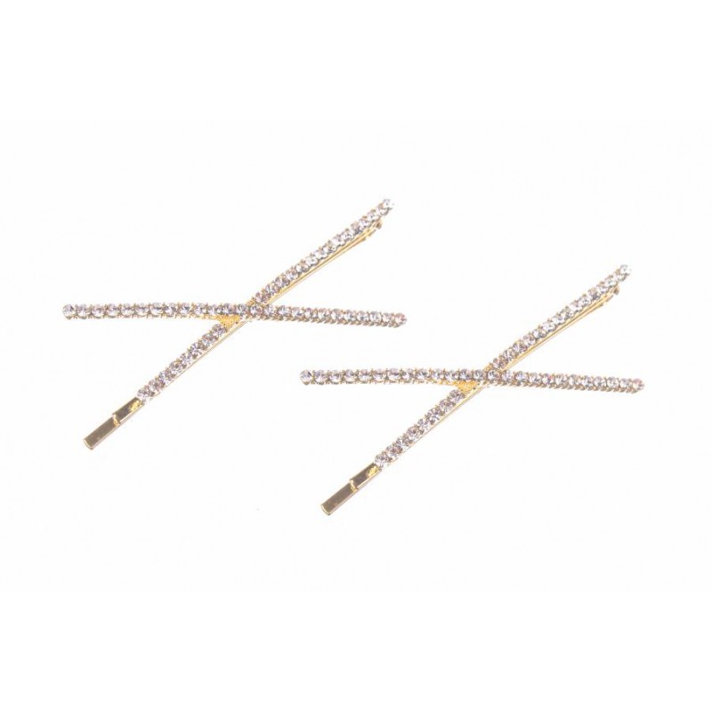 Набор невидимок золото 5см 1-197822