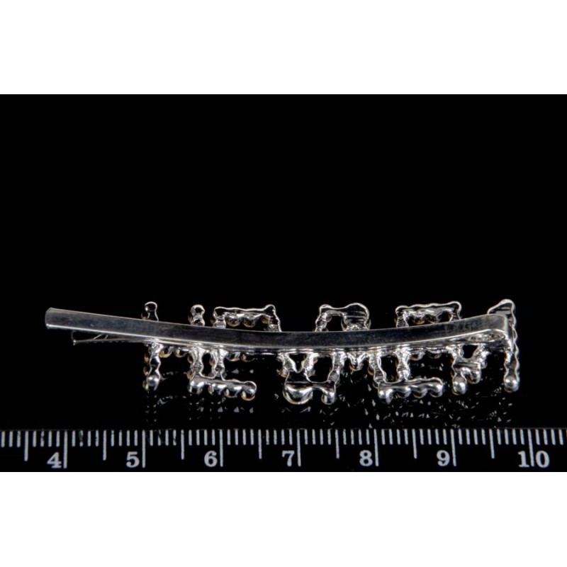 Заколка невидимка (серебро)