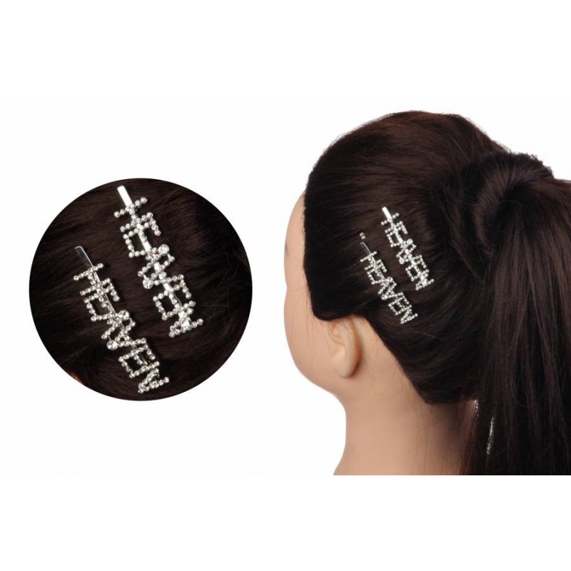 Заколка невидимка (серебро)