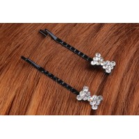 Невидимка черная 3,5см 1-188127