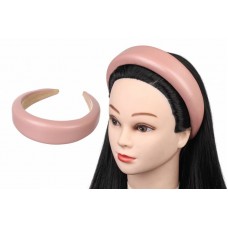 Ободок пластиковый розовый 1-192483