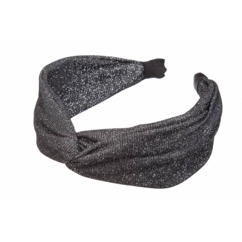 Ободок чалма черный 1-185898