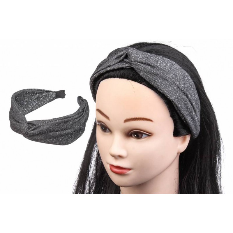 Ободок чалма черный 1-185898