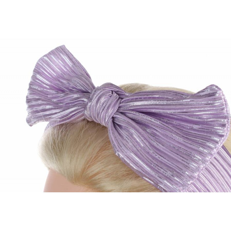 Ободок пластиковый+ткань 1-202106