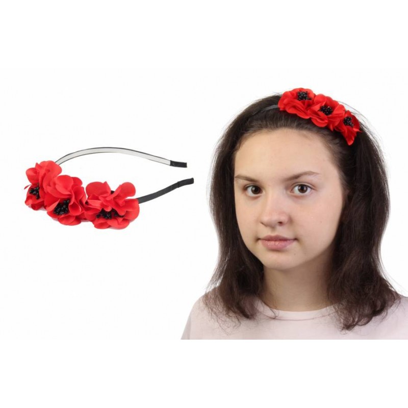 Ободок с цветами 1-60867