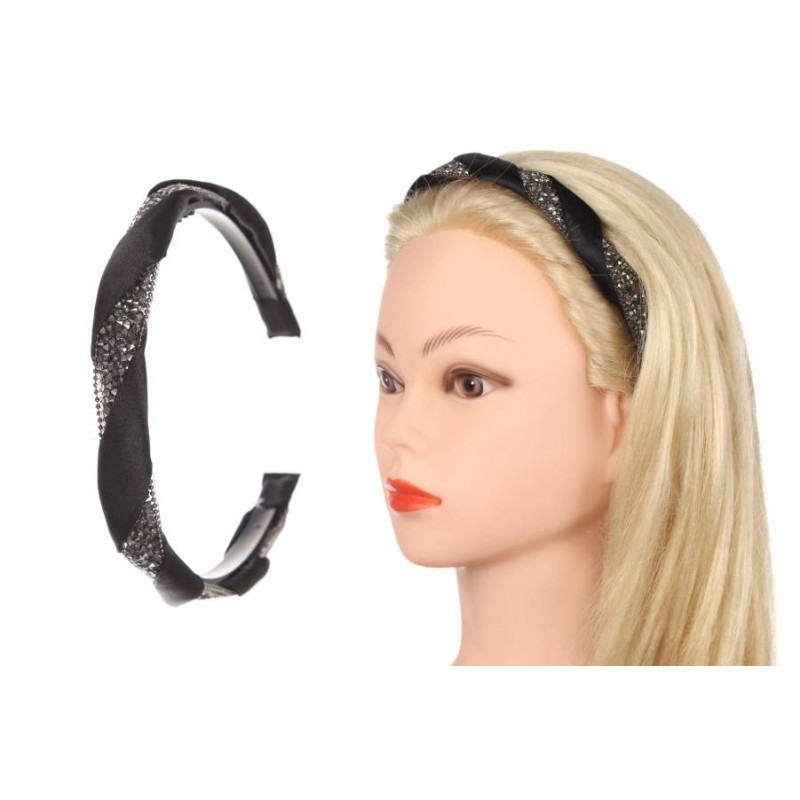 Ободок черный(1см) 1-215267