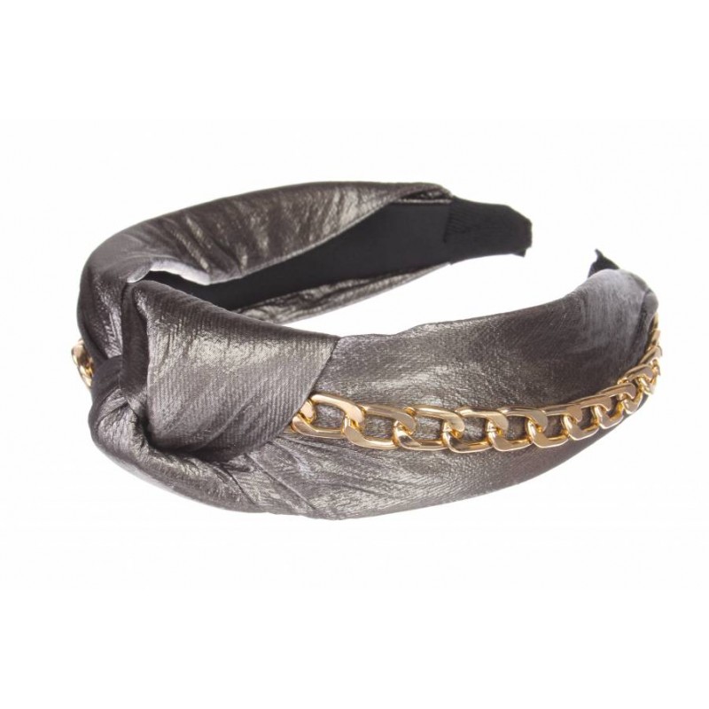 Ободок серый (4см) 1-192575