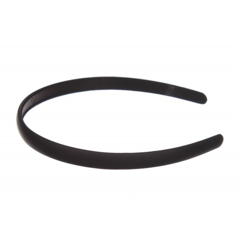 Ободок пластиковый черный (1,2см) 1-207149