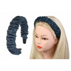 Ободок пластиковый темно-синий (3см) 1-192605