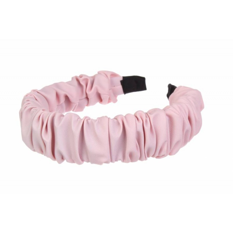 Ободок пластиковый розовый (3см) 1-192643