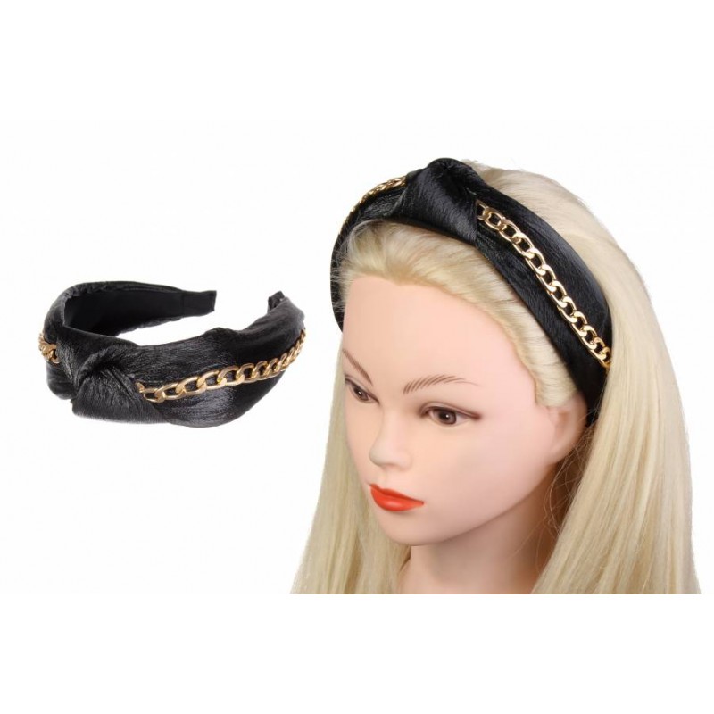 Ободок черный (4см) 1-192568