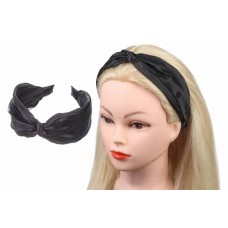 Ободок-чалма черный 1-187731
