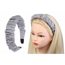 Ободок пластиковый серый (3см) 1-192629